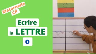 Comment écrire la lettre o  Apprendre à écrire les lettres minuscules  Ecriture Maternelle et CP [upl. by Breech]