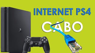 CONECTAR INTERNET NO PS4 VIA CABO [upl. by Balfore]