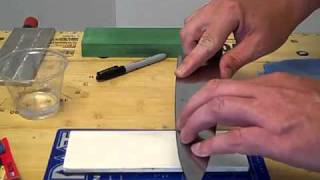 How To Sharpen A Kitchen Knife Part 2 [upl. by Hambley373]