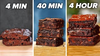 4Min Vs 40 Min Vs 4 Hour Brownies [upl. by Recha507]