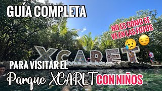 GUÍA COMPLETA al Parque Xcaret No es cómo se ve en las fotos 🥺😶 [upl. by Nessej]