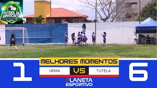 UEMA 1 X 6 TUTELA MELHORES MOMENTOS  CAMPEONATO FEMININO DA ADVOCACIA [upl. by Etnecniv]