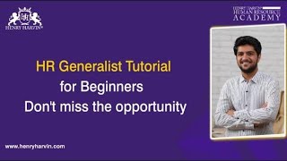 HR Generalist Demo  Dont miss the opportunity to become HR Generalist [upl. by Zulema]