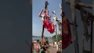 love ganpatizone ganeshostav travel vlog festival dance ganga funny ganpativisarjan [upl. by Aisan386]