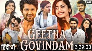 Geeta Govindam Full Movie In Hindi Dubbed  vijaydevarakonda rasmikamandananewmovie [upl. by Nella800]