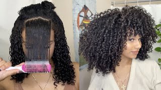 How To Denman Wash n Go Routine for Defined Curls [upl. by Intruoc]