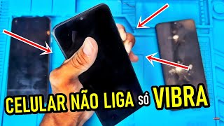 Seu Celular Desligou e Não Liga Mais só Vibra TENTE ISSO PRIMEIRO ANTES DE LEVAR EM UM TÉCNICO [upl. by Sianna]