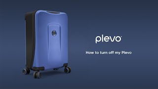 How to turn off my Plevo  Plevo Series One [upl. by Cassius]