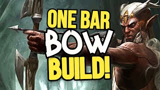 EASY Stamina Nightblade ONE BAR PVE Bow Build  TOXIC RAIDER 🏹  Powerful STAM NB Bow DPS For ESO [upl. by Daggna]