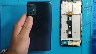 Como Trocar Tela Frontal Completa Com Aro Moto G 10  G 20  G 30 👈 [upl. by Yellas]