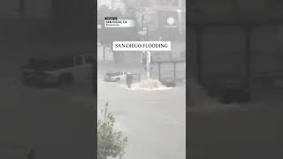 San Diego Underwater Devastating Flood Footage [upl. by Aenyl153]