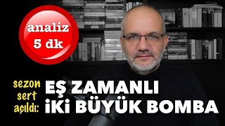 Eş zamanlı iki bomba Sezon sert açıldı kemerleri bağlayın  Tarık Toros  Analiz  15 Eylül 2024 [upl. by Anabella]