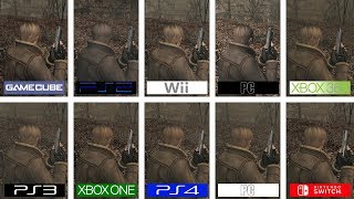 Resident Evil 4  2005  2019  All Versions Graphics Comparison [upl. by Fronnia]