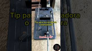 tip para tu cortadora o tronzadora cortes a 45° comosehace welding tips welder gatedesign tip [upl. by Dej]