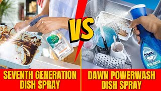 Dawn Powerwash vs Seventh Generation Dish Spray  Which Works Best [upl. by Ahsim121]