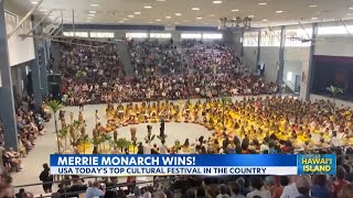 Merrie Monarch Festival named the top cultural festival in the country [upl. by Merton]