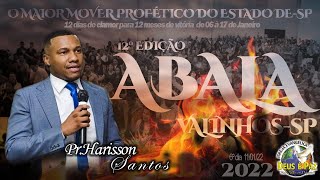 Pastor Harisson Santos  Abala Valinhos 2022 [upl. by Uah]