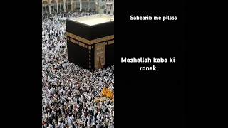 mashallah kya manjar hy subscribemychannel kabasharif sortvideo islamicstatus vairalshorts [upl. by Aihsile]