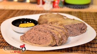 Liverwurst Recipe [upl. by Anaed]