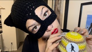 Intense Scratching amp Clawing as Catwoman🐈‍⬛ASMR up close amp personal triggers [upl. by Aicena528]