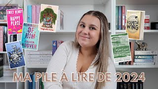 Ma Pile à Lire de 2024  sorties livresques de 2024 ☁️✨ [upl. by Hsak]