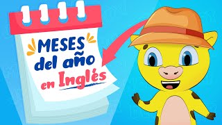 Meses del Año en Inglés  Los Meses del Año en Inglés para Niños [upl. by Atolrac853]