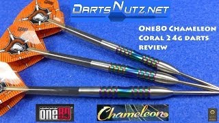 One80 Chameleon Coral 24g darts review [upl. by Hastie]