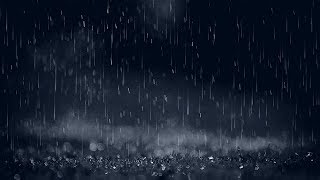 Gentle Night Rain 12 HOURS Rain Sounds for Sleeping  DARK SCREEN to Sleep Fast amp End Insomnia [upl. by Kirschner846]