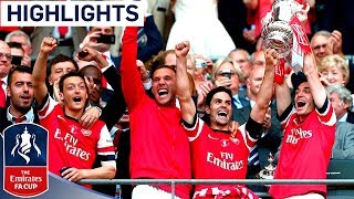 Arsenal vs Hull City  FA Cup Final 2014  Goals amp Highlights [upl. by Morville994]