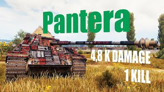 P44 Pantera 1 Kill 48 K Damage World of Tanks [upl. by Karine689]