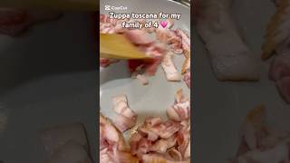 Zuppa toscana for my loves 🤤 shorts shortvideo [upl. by Annawek]