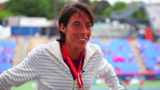 Francesca Schiavone At The 2010 Rogers Cup [upl. by Triny209]