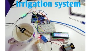 Smart irrigation system with Arduino Uno [upl. by Karas964]