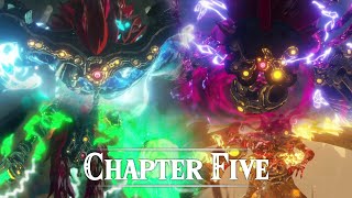 All Chapter 5 Cutscenes  Hyrule Warriors Age of Calamity [upl. by Nner]