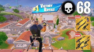 68 Elimination Solo vs Squads Wins Fortnite Chapter 5 Gameplay Ps4 Controller [upl. by Isabelita933]