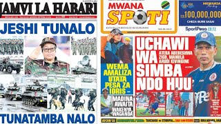 MAGAZETI YA TANZANIA LEO JUMATATU TAR292024 [upl. by Athal]