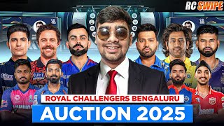 BUYING RCPL AUCTION With RCB In RC SWIPE IPL 2025 [upl. by Sane666]