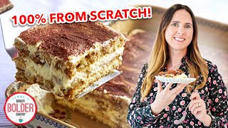 The Ultimate Tiramisu Recipe Made 100 From Scratch [upl. by Courtnay]