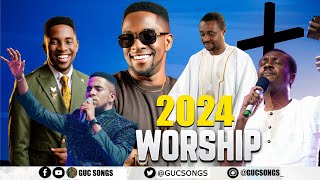 Powerful Worship Songs With Minister Guc Nathaniel Bassey  top gospel music mix 2024  Deep Gospel [upl. by Els]