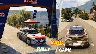 WRC Rally Game Video Crazy Sport Car Driving 🏁🫣 [upl. by Dweck804]