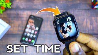 How to SET TIME On Any SmartWatch  FitPro App Time Setting 🔥 [upl. by Ynner523]