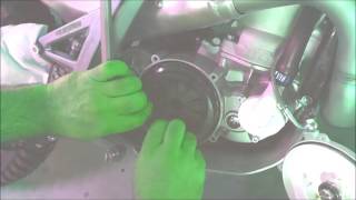 Jotagas Trial  oil filter cleaning and location of gear selectors [upl. by Llenwahs]