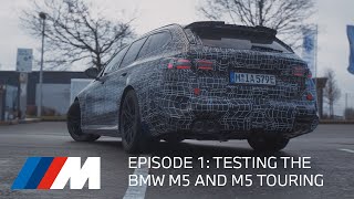 Episode 1 BMW M5 amp M5 Touring Roadtrip from Munich to Arjeplog – One last big winter testing [upl. by Neitsirk]