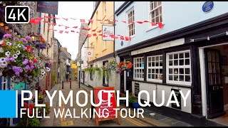 Plymouth Devon UK  Guided Walking Tour with Natural Sounds [upl. by Gerek153]