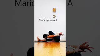 Marichyasana A 🥨 Learn Ashtanga Primary Series 🥨 Ashtanga Yoga [upl. by Ahtanoj847]