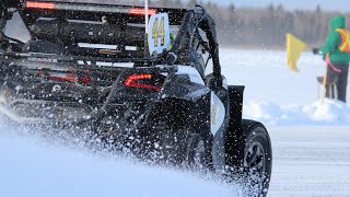 Ice races at Parkland beach [upl. by Weslee]