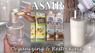 ✨Satisfying fridge organizing and restocking videos 🧊🍨 ASMR satisfying 🎙️ tiktok compilations Pt5 [upl. by Dreyer]