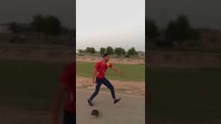 My bowling action fast bowling long run up 🆙 tapeboll shots cricketlover new video [upl. by Robinetta899]