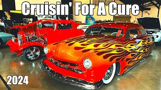 Cruisin For A Cure 2024 Car Show Full Video Costa Mesa California [upl. by Roxy]