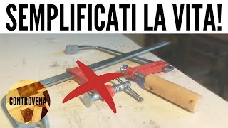 SEMPLICE MODIFICA MORSETTO da falegname FAI DA TE  Progressi in LAB 5 [upl. by Sitoiyanap]